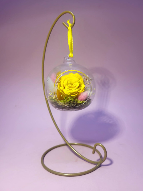 Artifex image - TONGA SMALL WITH STAND  (Timeless Spring Rose)